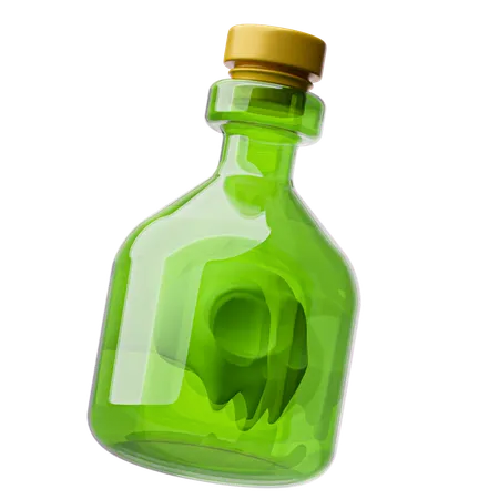 Bouteille de potions  3D Icon