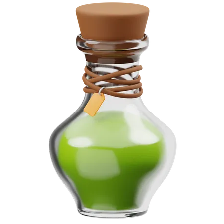 Bouteille de potions  3D Icon