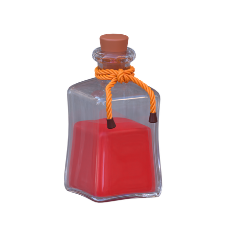 Bouteille de potions  3D Icon