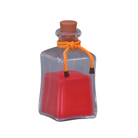 Bouteille de potions  3D Icon