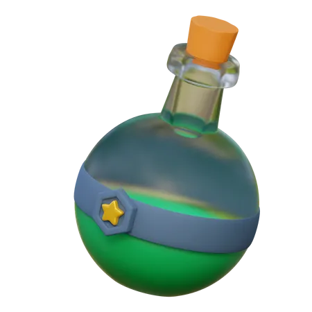 Bouteille de potions  3D Icon