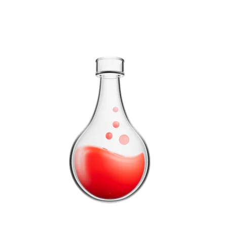 Bouteille de potions  3D Icon