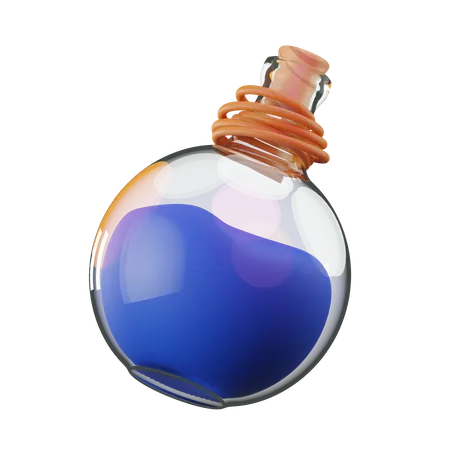 Bouteille de potions  3D Icon