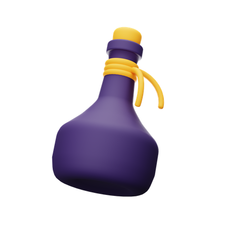 Bouteille de potions  3D Icon