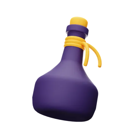 Bouteille de potions  3D Icon