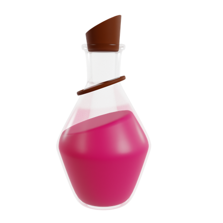 Bouteille de potions  3D Icon