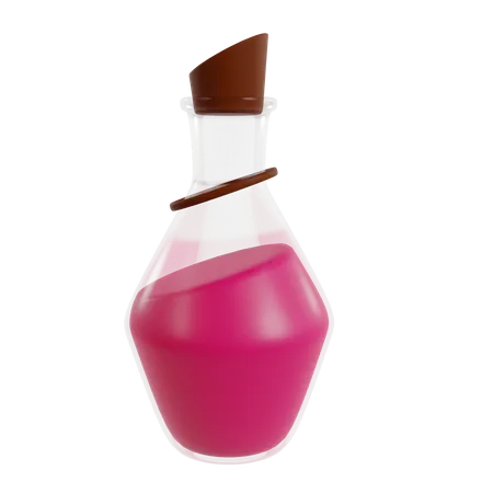 Bouteille de potions  3D Icon