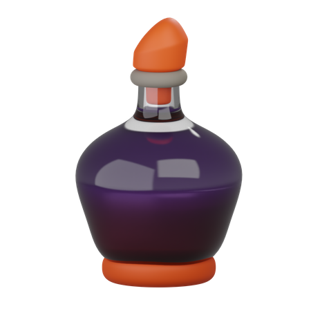 Bouteille de potions  3D Icon