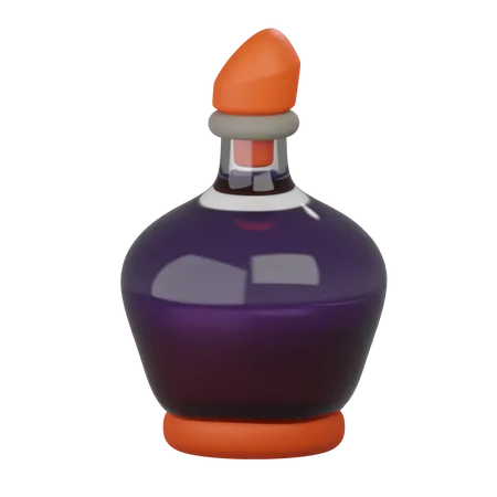 Bouteille de potions  3D Icon