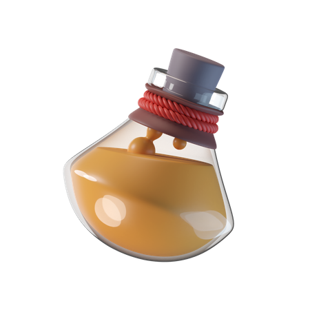Bouteille de potions  3D Icon