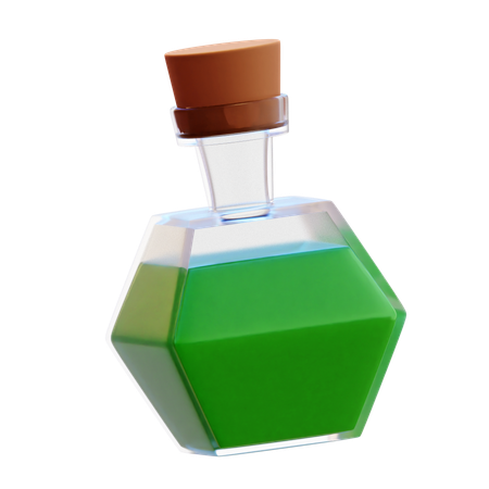 Bouteille de potions  3D Icon