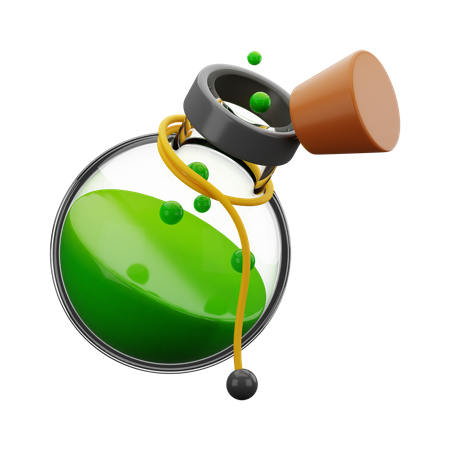 Bouteille de potions  3D Icon