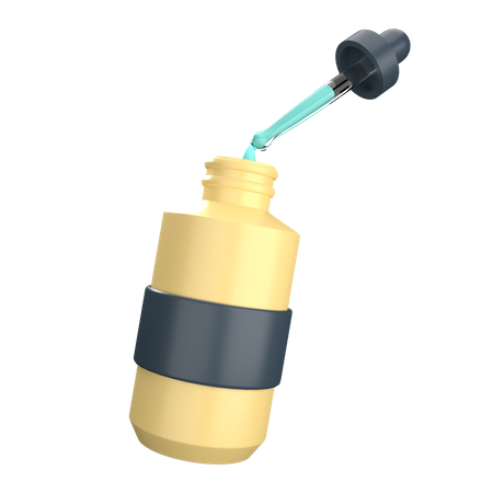 Bouteille de sérum  3D Icon