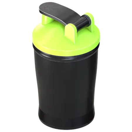 Bouteille shaker protéinée  3D Icon