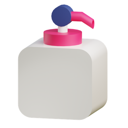 Bouteille de shampoing  3D Icon