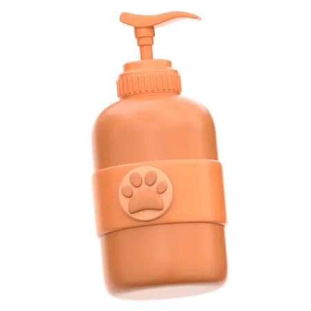 Bouteille de shampoing pour animaux de compagnie  3D Icon