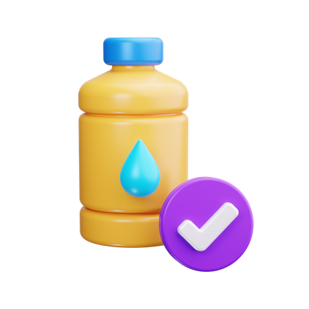 Bouteille d'eau  3D Icon