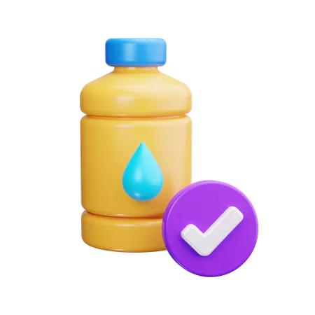 Bouteille d'eau  3D Icon