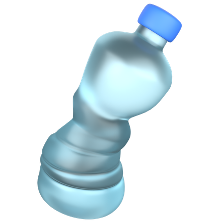 Bouteille en plastique  3D Icon