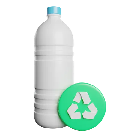 Bouteille en plastique  3D Icon