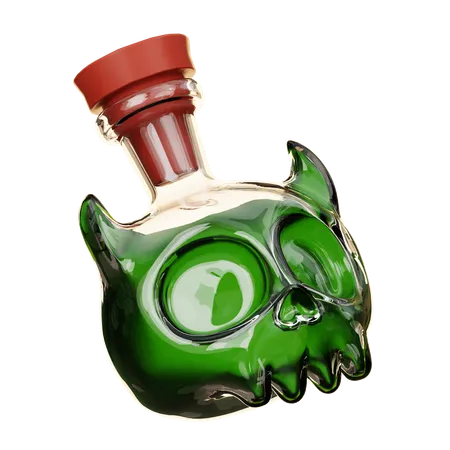 Poison de bouteille  3D Icon