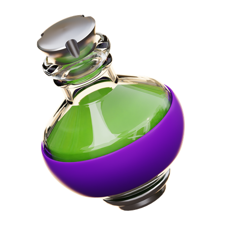 Poison de bouteille  3D Icon