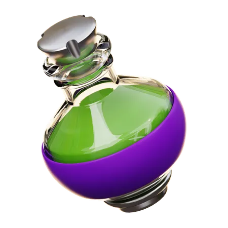 Poison de bouteille  3D Icon