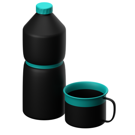 Bouteille thermos  3D Icon