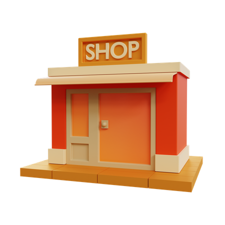 Boutique  3D Icon