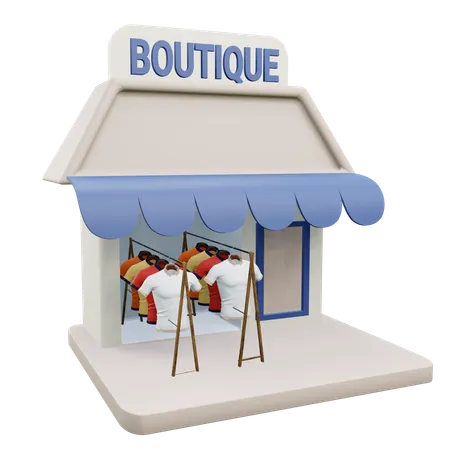 Boutique  3D Icon