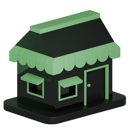 Boutique  3D Icon