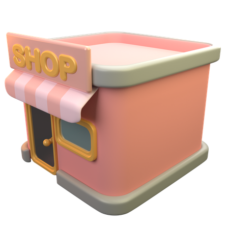 Boutique  3D Icon