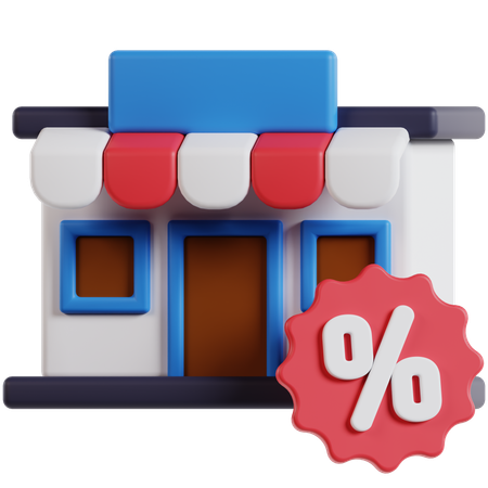 Boutique  3D Icon