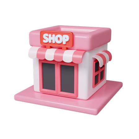 Boutique  3D Icon