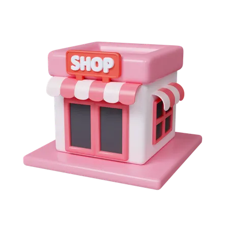 Boutique  3D Icon