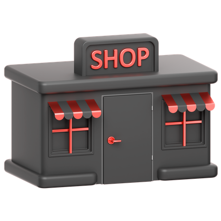 Boutique  3D Icon