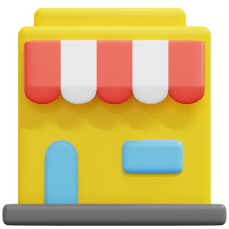 Boutique  3D Icon