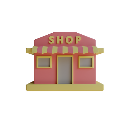 Boutique  3D Icon