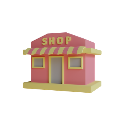 Boutique  3D Icon