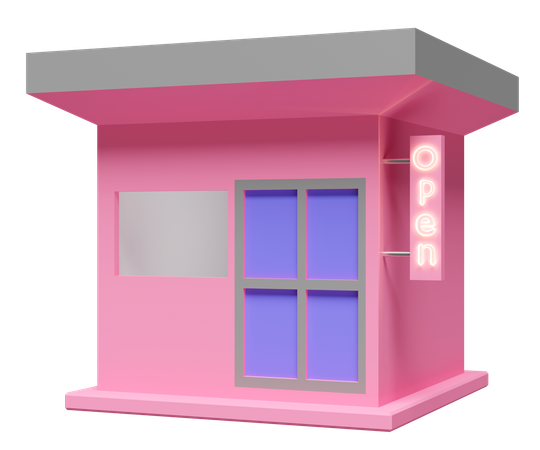 Boutique  3D Icon