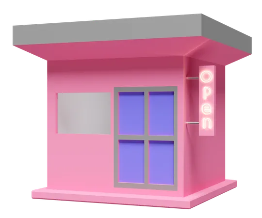 Boutique  3D Icon