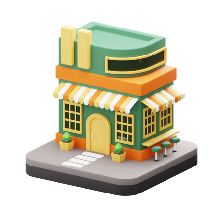 Boutique  3D Icon