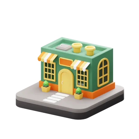 Boutique  3D Icon