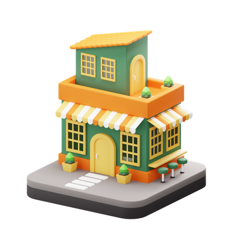 Boutique  3D Icon