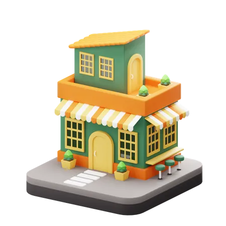 Boutique  3D Icon