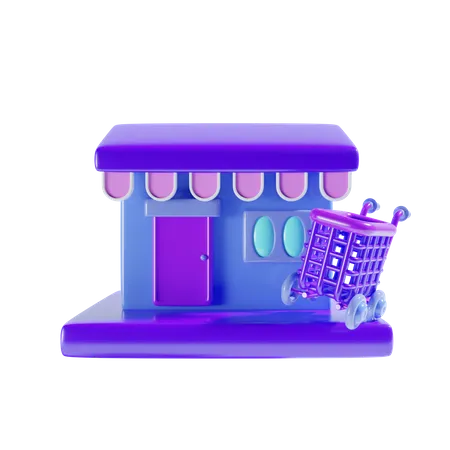 Boutique  3D Icon