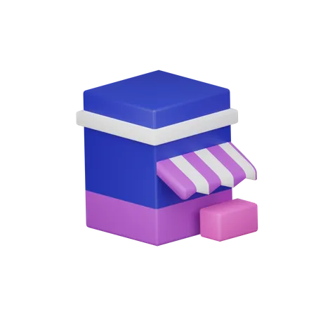 Boutique  3D Icon