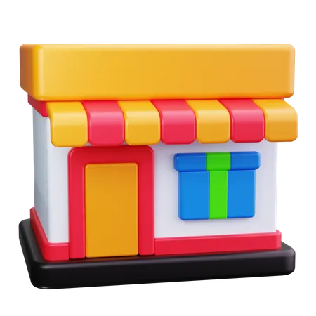 Boutique de souvenirs  3D Icon