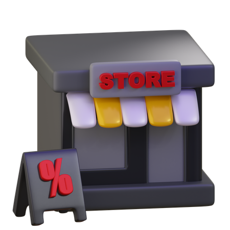 Magasin en ligne  3D Icon