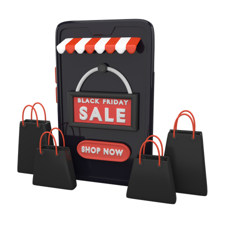 Magasin en ligne  3D Icon